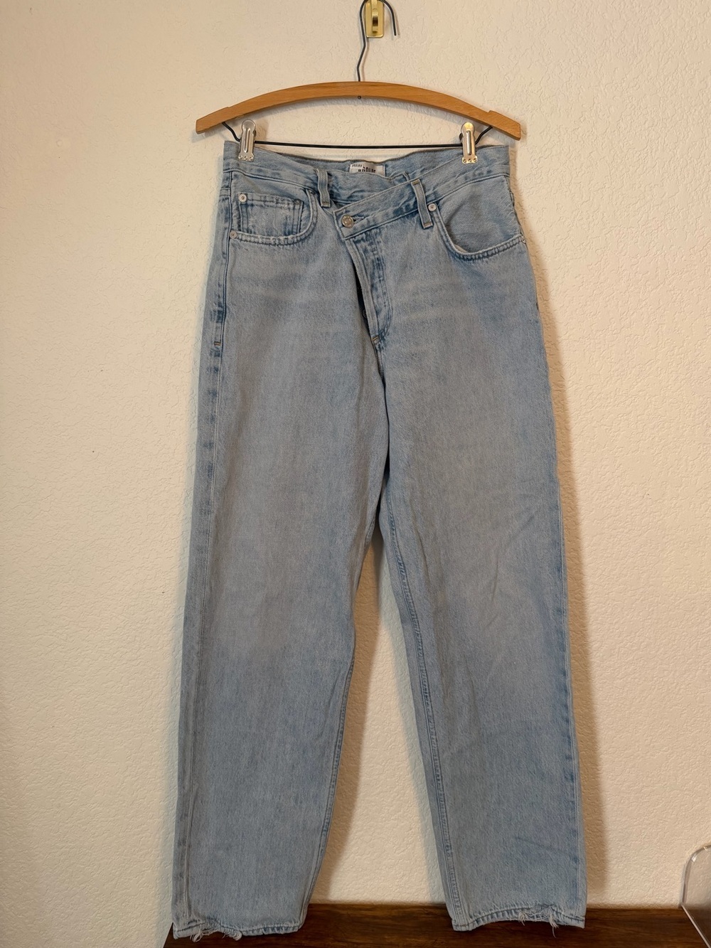 AGOLDE Criss Cross Jeans 100% Cotton Size 26 - Picture 3 of 10